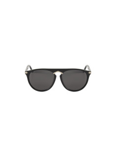 Cartier CT0013SA 001 Aviator Black Silver Gray 2