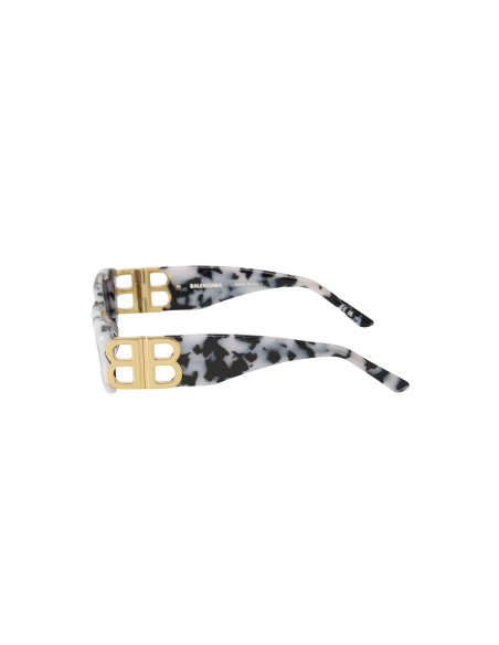 Balenciaga BB0096S 005 Dynasty Rectangle Black Gray