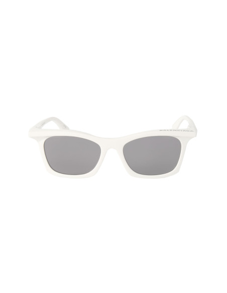Balenciaga BB0099S 005 Square Shape Blanco