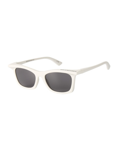 Balenciaga BB0099S 005 Square Shape Blanco