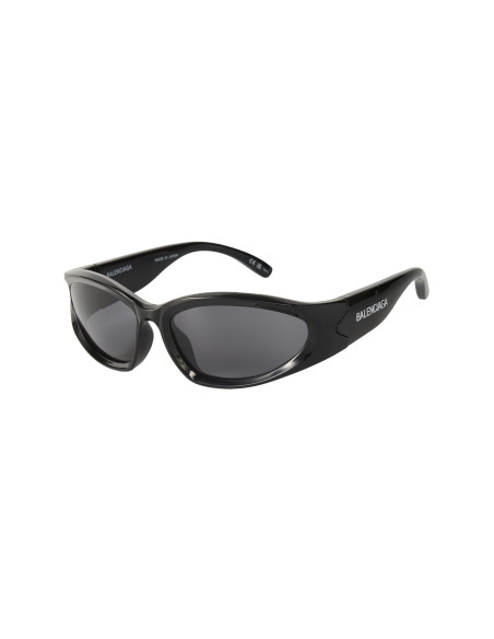 Balenciaga BB0157S 001 Oval Shape Negro