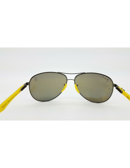 Ray Ban RB8313M 003/H0 Aviator Scuderia Ferrari Fibra de carbono | ...
