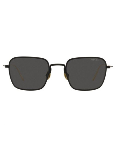Prada SPR 54WS 04Q-5S0 Square Titanium Matte Black