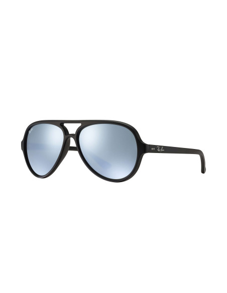 Ray Ban Rb4125 601S30 Cats 5000 Classic Negro Mate Plata | Sunnies.uno