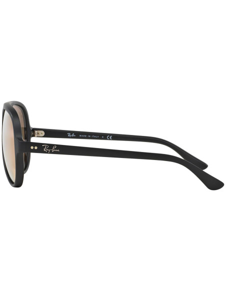 Ray Ban Rb4125 601SZ2 Cats 5000 Classic Negro Mate Terracota | Sunn...