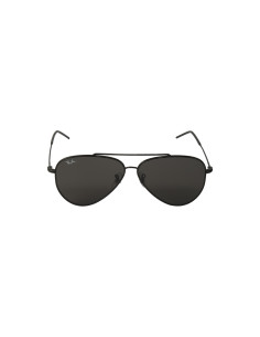 Ray Ban RB0101S 002/GS Aviator Reverse Black Gray 2