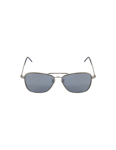 Ray Ban RB0102S 004/GA Caravan Reverse Gunmetal Blue