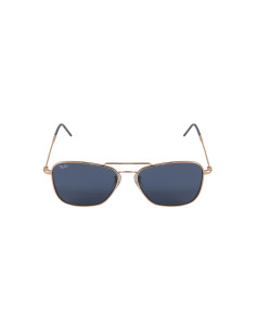 Ray Ban RB0102s 9202/3A Caravan Reverse Blue Rose Gold 2