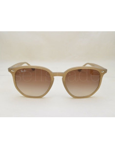 Ray Ban RB4306 6166/13 New Hexagonal Acetato Cafe Degradado | Sunni... 2