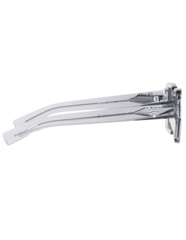 Prada SPR 02ZS U43-0A9 Square Shape Transparent Grey Blue