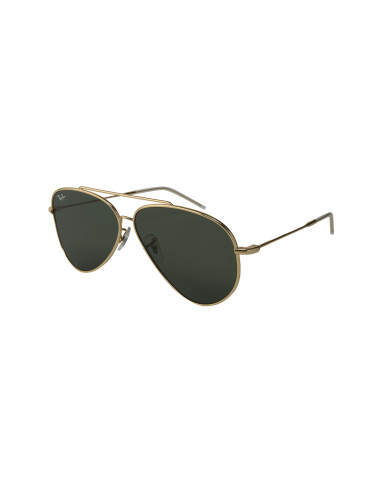 Ray Ban RBR0101S 001/VR Aviator Reverse G-15 Gold