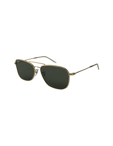 Ray Ban RB0102s 001/VR Caravan Reverse G-15 Gold