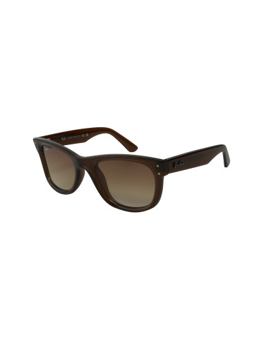 Ray Ban RB0502S 6709CB Wayfarer Reverse Transparent Brown