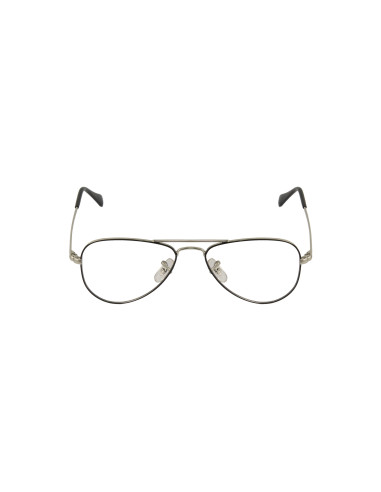 Ray Ban Rb1089 4064 Oftalmico Aviator Junior Plateado Gris