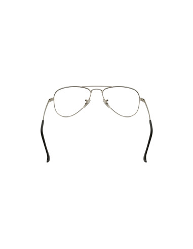 Ray Ban Rb1089 4064 Oftalmico Aviator Junior Plateado Gris