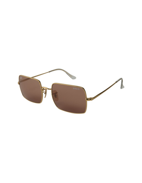 Ray Ban RB1969 001/3E Rectangle Rosa espejo Dorado