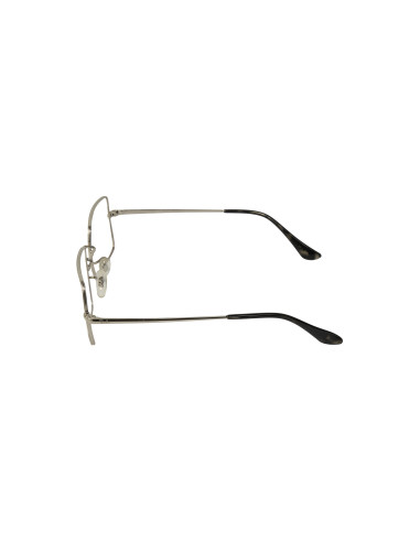Ray Ban Rb1969V 2501 Oftalmico RECTANGLE Plateado Negro | Sunnies.uno