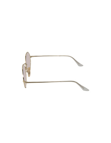 Ray Ban rb1972 001/w3 Octagon Plata Espejo Transparente Dorado