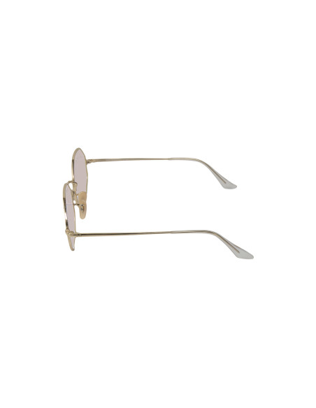 Ray Ban rb1972 001/w3 Octagon Plata Espejo Transparente Dorado
