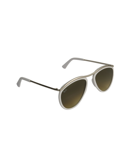 Ray Ban Rb2219 1289/4m Olympian Aviator Blanco Verde Degradado | Sunnies.UNO
