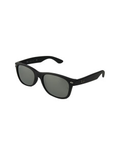 Ray Ban Rb2132 622/30 New Wayfarer Plata Espejo Negro Mate | Sunnie...