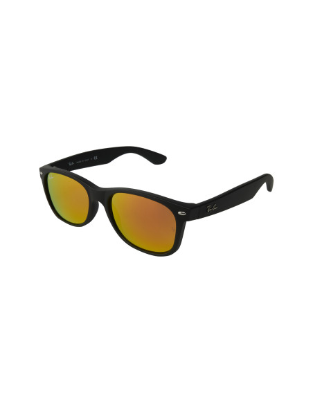 Ray Ban Rb2132 622/69 New Wayfarer Naranja Espejo negro mate| Sunni...