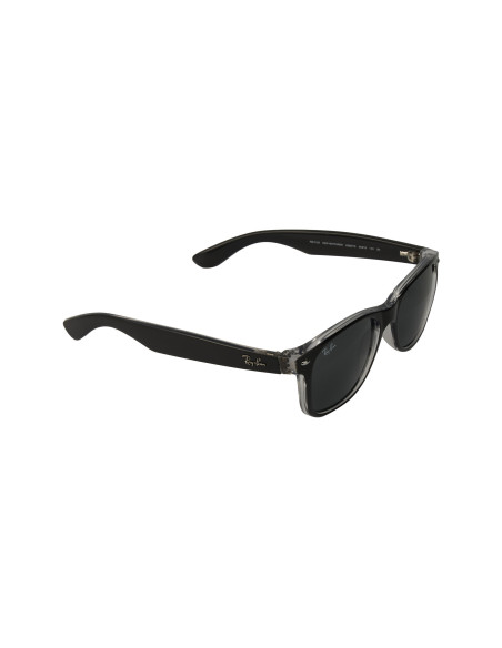 Ray Ban RB2132 6398/Y5 New Wayfarer Negro Gris transparente