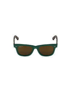 Ray Ban Rb2140 1240N9 Wayfarer Verde Cafe Carey Polarizado | Sunnie... 2