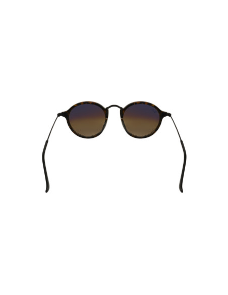 Ray Ban Rb2447 1157/9u Round Fleck Plata Espejo Carey | Sunnies.uno