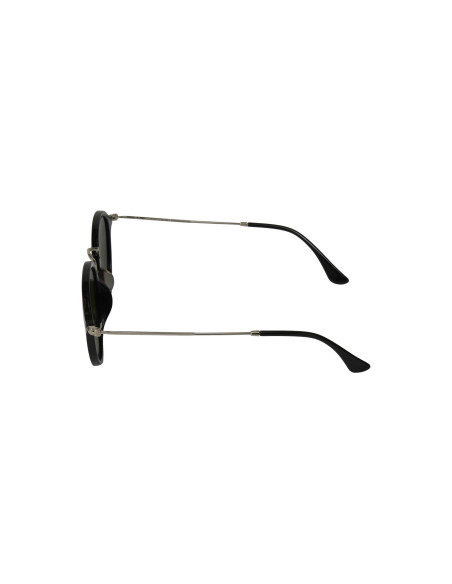 Ray Ban Rb2447 901/30 Round Fleck Plata Espejo Negro | Sunnies.uno