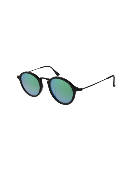 Ray Ban Rb2447 901/4j Round Fleck Verde Espejo Negro | Sunnies.uno