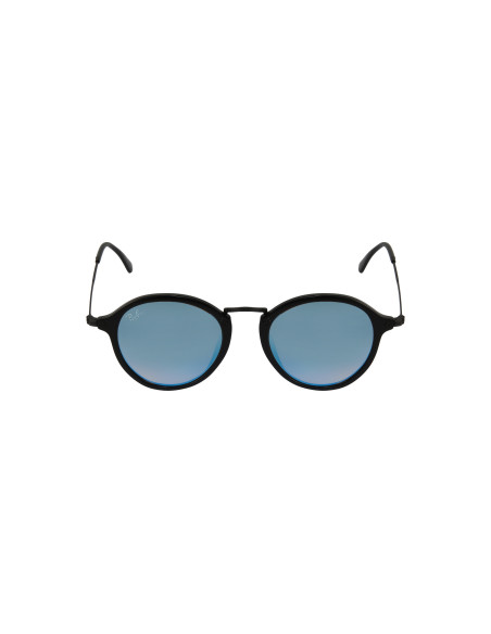 Ray Ban Rb2447 901/4o Round Fleck Azul Degradado Negro | Sunnies.uno