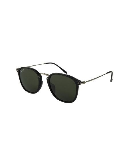 Ray Ban Rb2448n 901/58 Icon Negro Polarizado Plateado | Sunnies.uno