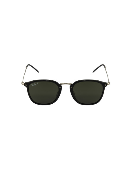 Ray Ban Rb2448n 901/58 Icon Negro Polarizado Plateado | Sunnies.uno