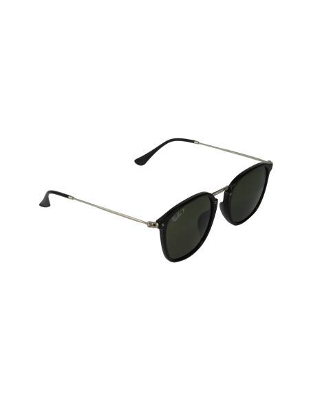 Ray Ban Rb2448n 901/58 Icon Negro Polarizado Plateado | Sunnies.uno