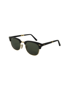 Ray Ban Rb2176 901 Clubmaster Folding Negro G-15 Original Clasico