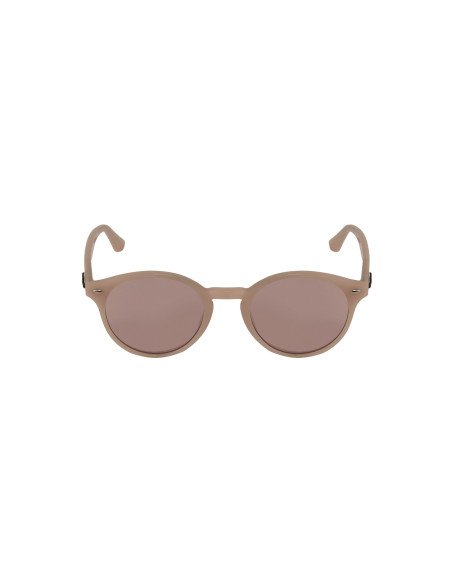 Ray Ban Rb2180 62297E Round Metal Acetato Rosa Plata Espejo | Sunni...