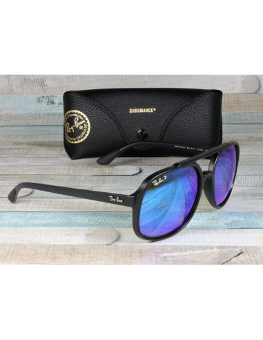 Ray Ban RB4312CH 601SA1 Aviator Chromance Azul Espejo Polarizado | ...