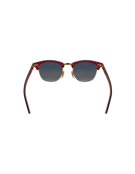 Ray Ban Rb3016 12053F Clubmaster Azul Degradado Rojo | Sunnies.uno