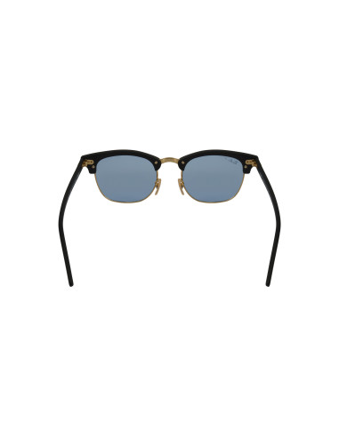 Ray Ban Rb3016 901s3r Clubmaster Azul Transparente Polarized | Sunn...