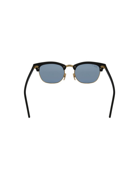 Ray Ban Rb3016 901s3r Clubmaster Azul Transparente Polarized | Sunn...