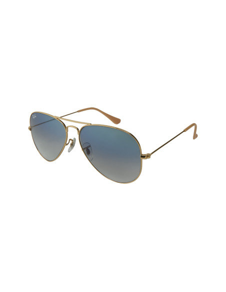 Ray Ban Rb3025 001/3f Aviator Azul Degradado Dorado Original | Sunn...