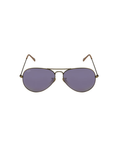 Ray Ban Rb3025 167/1r Aviator Polarizado Lila Espejo Bronce | Sunni...