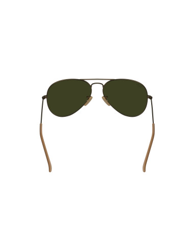 Ray Ban Rb3025 167/68 Aviator Azul Marino Espejo Bronce | Sunnies.uno