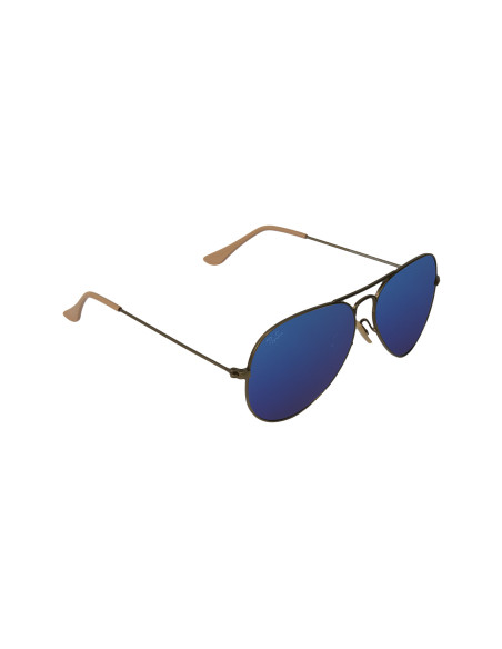Ray Ban Rb3025 167/68 Aviator Azul Marino Espejo Bronce | Sunnies.uno