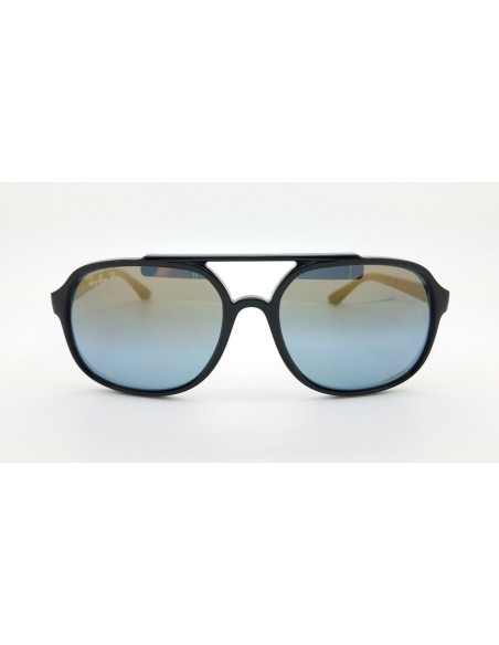 Ray Ban RB4312CH 601/J0 Aviator Chromance Gris polarizado degradado...