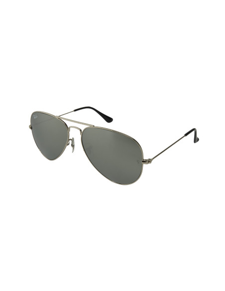 Ray Ban Rb3025 W3277 Aviator Gris Espejo Plata Gota Clasico | Sunni...