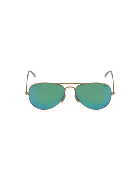 Ray Ban Rb3025 112/19 Aviator Verde Espejo Dorado Piloto | Sunnies.uno