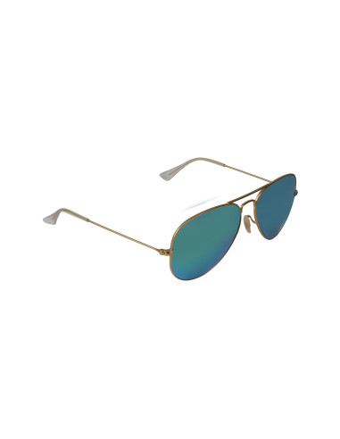 Ray Ban Rb3025 112/19 Aviator Verde Espejo Dorado Piloto | Sunnies.uno