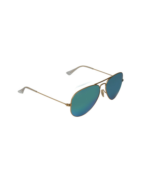 Ray Ban Rb3025 112/19 Aviator Verde Espejo Dorado Piloto | Sunnies.uno